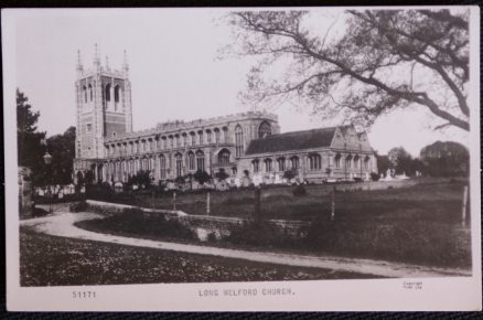 Long Melford Church  Postcard Frith's Suffolk