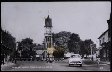 Newmarket Postcard 1966 Jubilee Clock Tower Real Photo