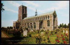 Southwold Suffolk Postcard St. Edmund's Church