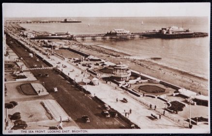 Brighton Pier Postcard Palace & West Pier