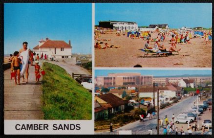 Camber Sands Sussex Postcard Beach Pontins Holiday Camp