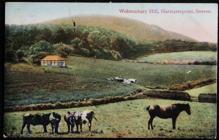 Hurstpierpoint Wolstonbury 1906 Postcard