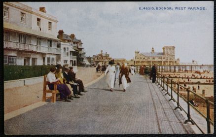 Bognor Regis Postcard 1919 West Parade Sussex