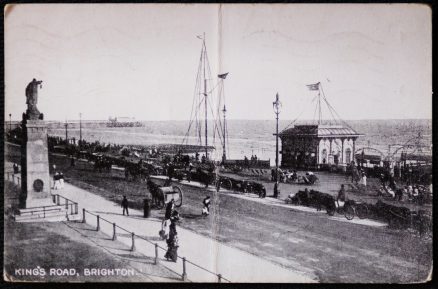 Brighton Postcard Kings Road Vintage 1920