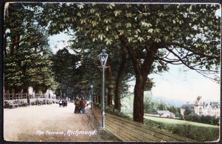 Richmond The Terrace Vintage 1906 Postcard