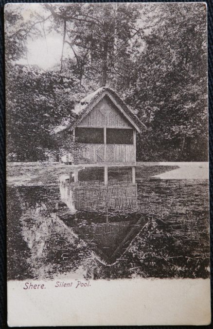 Shere Surrey Postcard Silent Pool Vintage