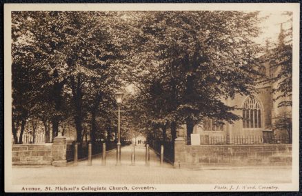 Coventry Vintage Postcard St. Michael's College LOCAL PUBLISHER