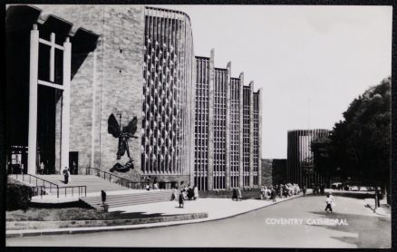 Coventry Cathedral Real Photo LOCAL PUBLISHER