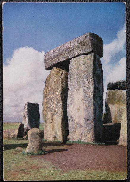 Stonehenge Postcard Wiltshire MPB&W