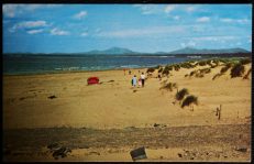 Harlech Wales Postcard The Beach