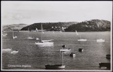 Conway From Deganwy Postcard Wales Real Photo
