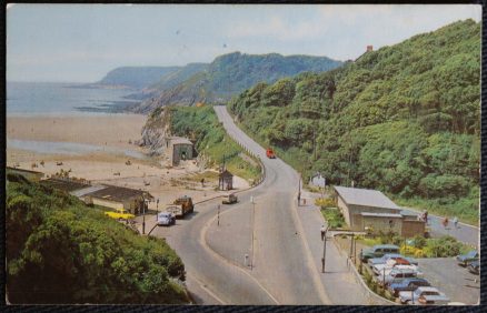 Caswell Bay Postcard Gower Peninsula