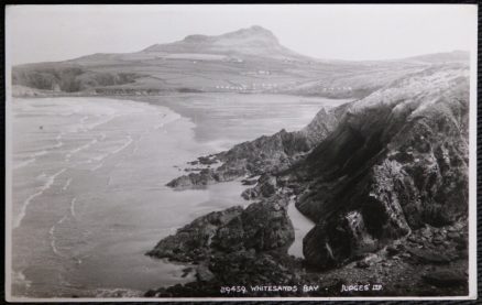 Whitesands Bay Postcard Wales 1964