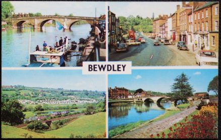 Bewdley Postcard River Severn Multiview