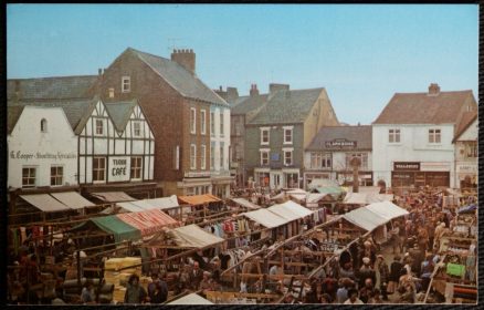 Knaresborough Postcard Yorks Tudor Cafe Vallences Shop Cooper Shoefitting