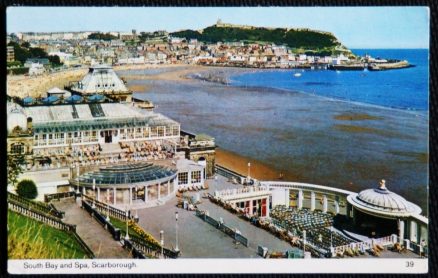 Scarborough Bandstand Bay Spa Postcard