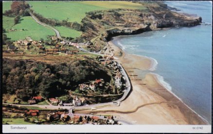 Sandsend Yorks Postcard Publisher E.T.W. Dennis & Sons Scarborough