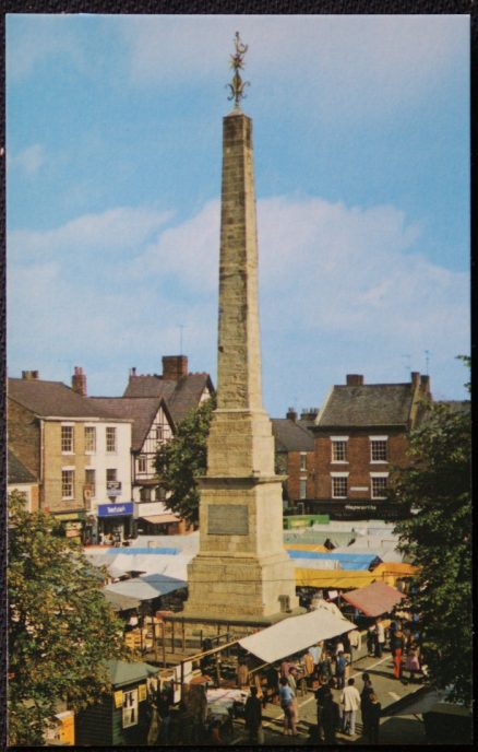 Ripon Postcard The Market Dewhurst Maynards Hepworths Shops