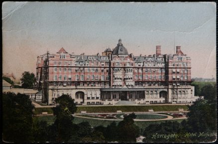 Hotel Majestic Postcard Harrogate Vintage 1906