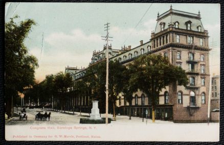 Saratoga New York1906 Postcard