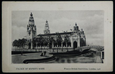 Franco-British Exhibition Official 1908 Postcard