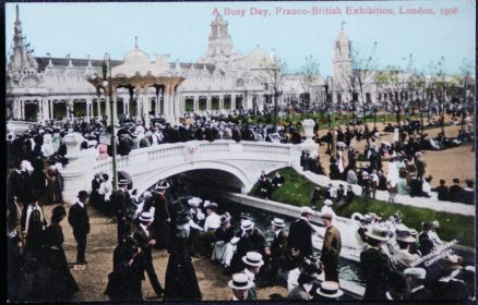 Franco-British Exhibition Official 1908 Postcard