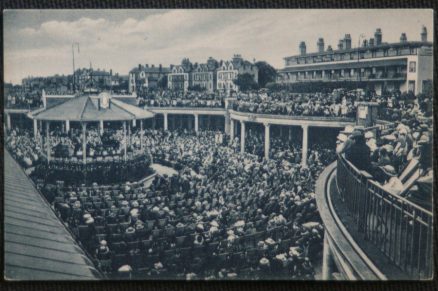 Clacton Essex Postcard Bandstand