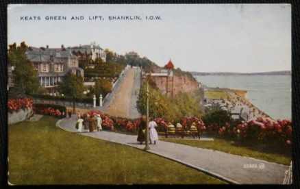 Shanklin Keats Green IOW Vintage Postcard