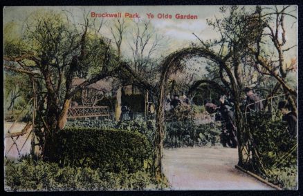 Brockwell Park Local Publisher c.1924 Postcard