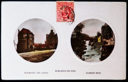 Newcastle-On-Tyne Blackgate Jesmond Postcard