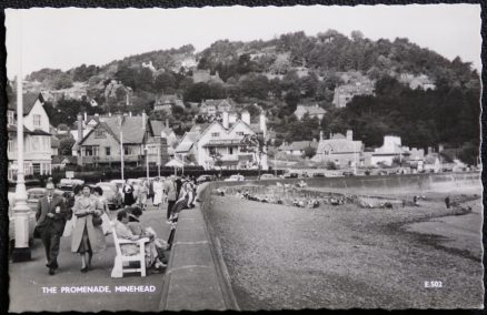 Minehead Local Publisher Real Photo Postcard