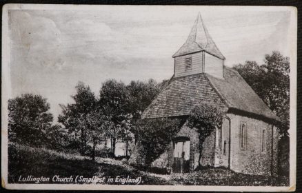 Lullington Church Vintage 1927 Postcard