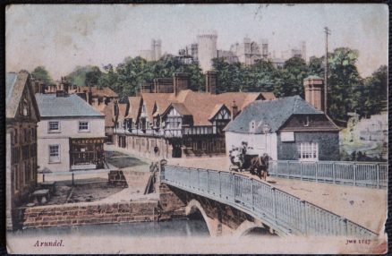 Arundel Bridge 1904 Postcard