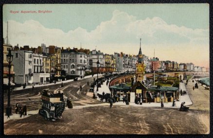 Brighton Royal Aquarium Vintage Postcard