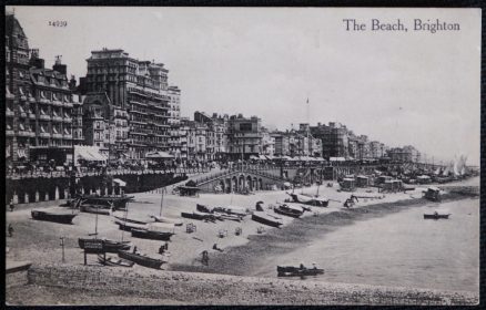 Brighton Local Publisher Vintage Postcard