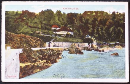 Babbacombe Seafront c.1918 Postcard