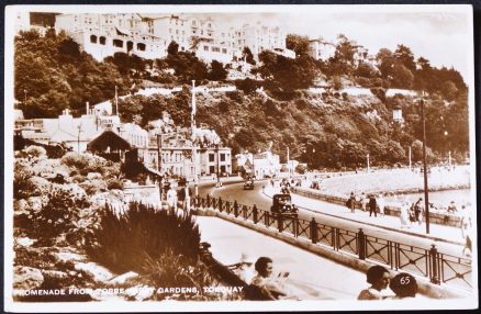 Torquay Torre Abbey RP Postcard