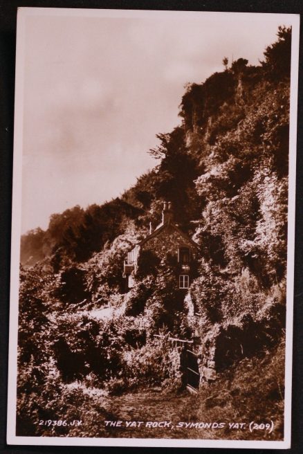 Symonds Yat Rock Real Photo Postcard