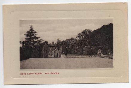 Rous Lench Court Local Publisher Postcard