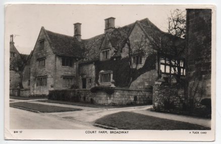 Broadway Court Farm 1955 R. Tuck Postcard