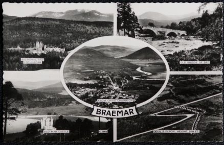 Braemar Real Photo Vintage Postcard