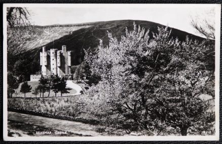 Braemar Castle Real Photo 1962 Postcard