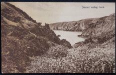 Sark Dixcart Valley Vintage Postcard