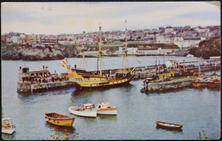 Hispaniola Padstow Cornwall 1967 Postcard