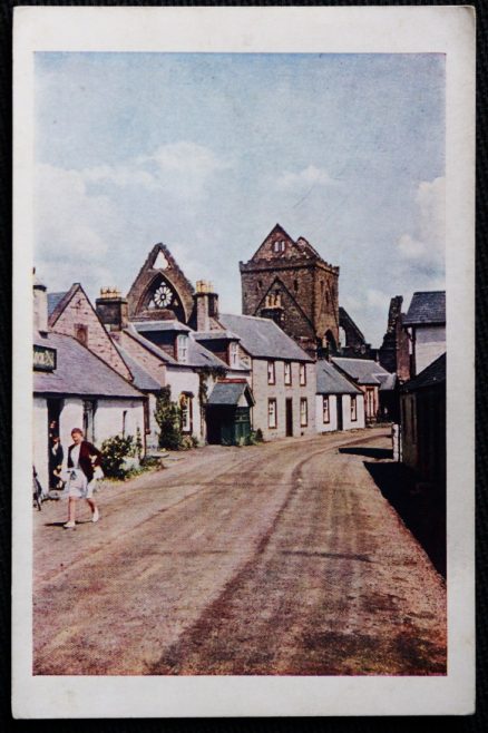 Dumfries Sweetheart Abbey Local Publisher Postcard