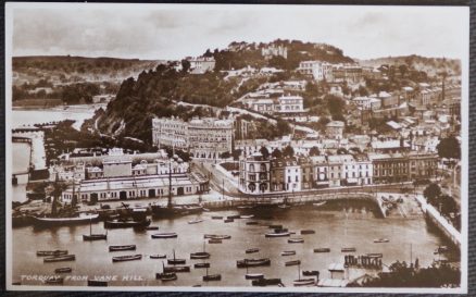 Torquay Vane Hill Local Publisher Postcard