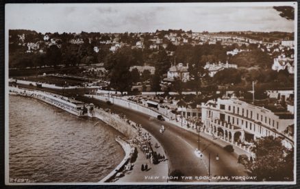 Torquay Local Publisher Real Photo Postcard