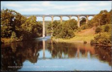 Llagollen Pontcysyllte Aqueduct Postcard