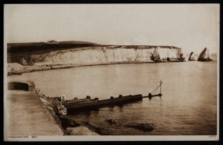 Freshwater Bay IOW Photochrom  Postcard
