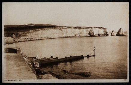 Freshwater Bay IOW Photochrom  Postcard